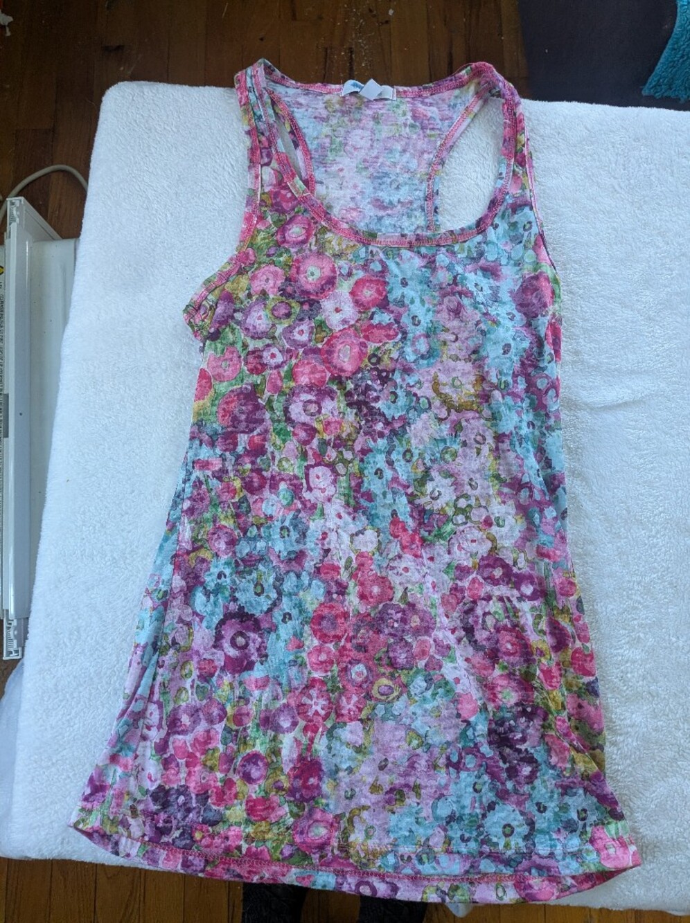 dELiA*s Floral Watercolor Tank